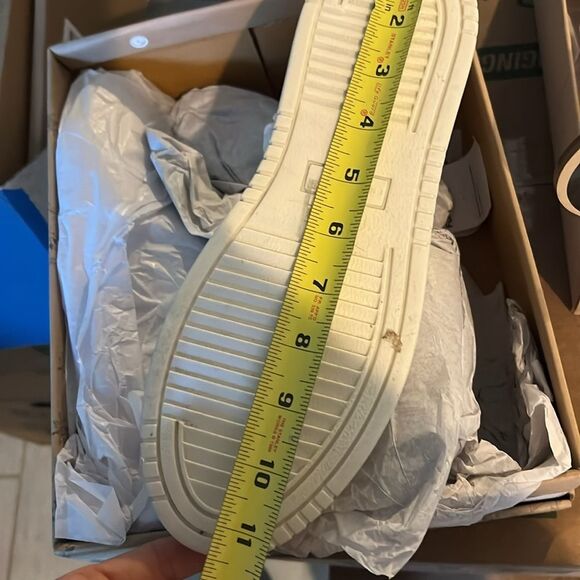 Free People Hayes High Top Sneakers Lace Up Side Zip Woven Ivory White - Picture 13 of 13